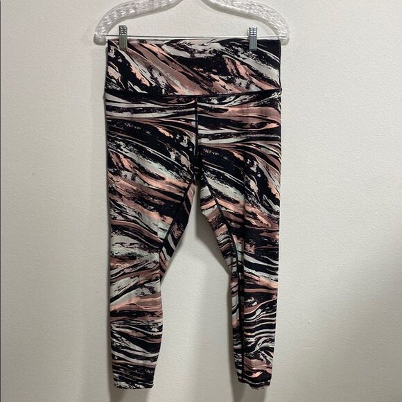 Lululemon Wunder Under 7/8 Leggings Colour Splash 12 High Rise Luxtreme - Picture 3 of 14
